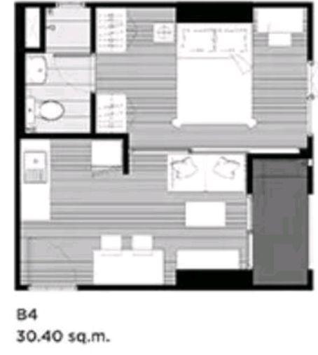 รูป 🏢 ขายคอนโด : Chapter One Eco Ratchada - Huai Khwang (แชปเตอร์ วัน อีโค รัชดา - ห้วยขวาง)   รหัสทรัพย์ | 📌LNP-C13141   - รูปที่ 20/21