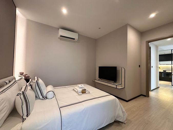 รูป The Room Sukhumvit 38 พื้นที่ 90 ตร.ม. พร้อม 2 ห้องนอน 2 ห้องน้ำ ใช้งานเป็นสัดส่วน - รูปที่ 13/17