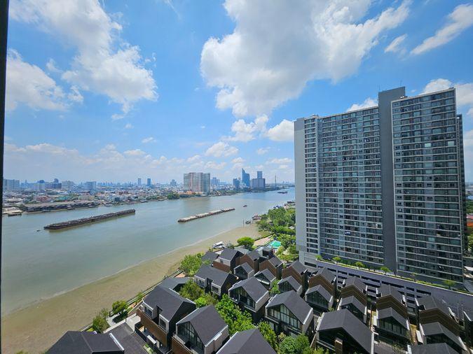 รูป ฺBest Deal!  2 Bed วิวแม่น้ำทุกมุม 🌊ห้องใหม่แกะกล่อง ชั้น 17 - รูปที่ 6/40