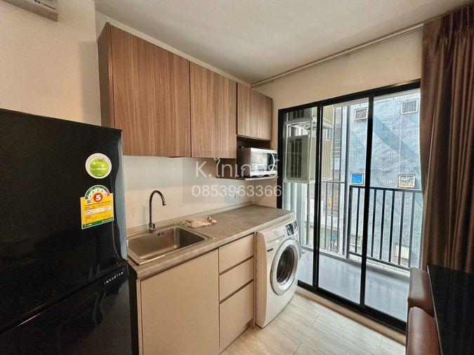 รูป 💎ให้เช่าคอนโด✨Kave Condo ห้องครัวแยก🎉ตรงข้าม ม.กรุงเทพ เดินไปเรียนสะดวกมาก - รูปที่ 6/7