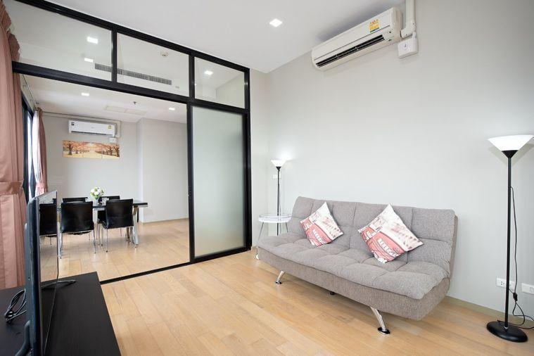 รูป ปล่อยเช่า โนเบิล รีวิล 1 Bedrooms plus ห้องกว้าง ตกแต่งเฟอร์นิเจอร์ครบ พร้อมเข้าอยู่! - รูปที่ 4/9