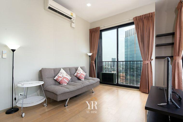 รูป ปล่อยเช่า โนเบิล รีวิล 1 Bedrooms plus ห้องกว้าง ตกแต่งเฟอร์นิเจอร์ครบ พร้อมเข้าอยู่! - รูปที่ 3/9