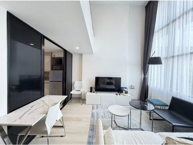 รูป Duplex Style ✨ให้เช่า Knightsbridge Prime Sathorn ห้องสวย ราคาดีมาก ชั้นสูง วิวเมือง DS2902 | Line @Dstay - รูปที่ 1/5