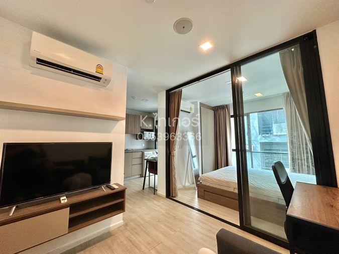 รูป 💎ให้เช่าคอนโด✨Kave Condo ห้องครัวแยก🎉ตรงข้าม ม.กรุงเทพ เดินไปเรียนสะดวกมาก - รูปที่ 1/7
