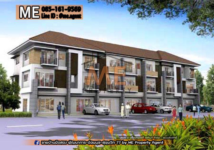 รูป ขายทาวน์โฮม ตกแต่งใหม่ สวย หมู่บ้านมาย เพลส (My Place) ซ.อ่อนนุช 17 พร้อมเข้าอยู่ ใกล้สุขุมวิท-ทองหล่อ-เอกมัย โทร 085-161-9569 (TT18-20) - รูปที่ 6/7