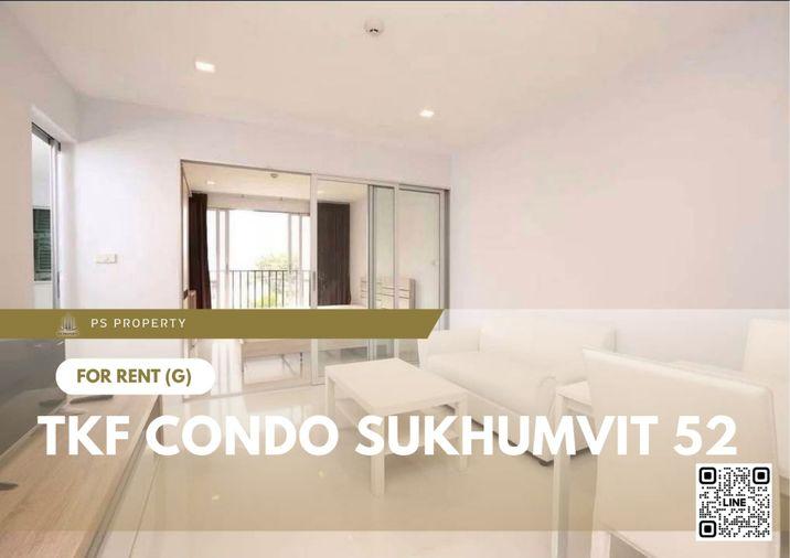 picture For rent 📍 TKF Condo Sukhumvit 52 📍 Fully furnished and equipped with appliances. Near BTS. - 1/7