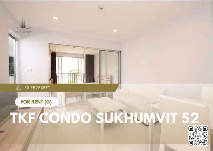picture For rent 📍 TKF Condo Sukhumvit 52 📍 Fully furnished and equipped with appliances. Near BTS. - 1/7