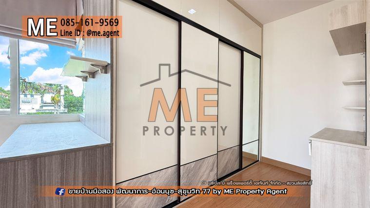 รูป ขาย บ้านเดี่ยว โกลเด้น วิลเลจ อ่อนนุช-พัฒนาการ หลังมุม รีโนเวทใหม่ทั้งหลัง อยู่ต้นโครงการ ถูกสุดในโครงการ ใกล้ BTS ศรีนุช โทร 085-161-9569 (BL17-54) - รูปที่ 8/20