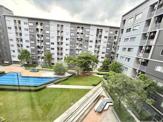 รูป 💎ให้เช่าคอนโด📣 “ Plum Condo Park Rangsit 2 ”  ✨ห้องวิวสระ 🖼️ใกล้ ม.กรุงเทพ พร้อมเข้าอยู่ - รูปที่ 9/11
