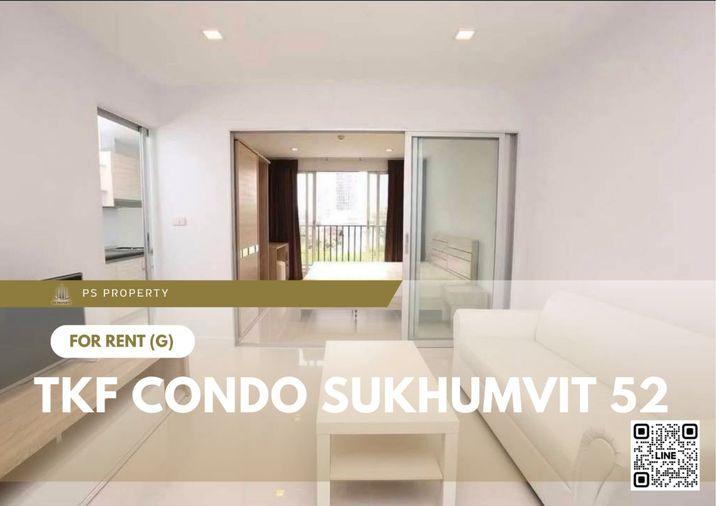 รูป ให้เช่า ✨ TKF Condo Sukhumvit 52 ✨ เฟอร์นิเจอร์ และ เครื่องใช้ไฟฟ้าครบ ใกล้ BTS อ่อนนุช - รูปที่ 1/7