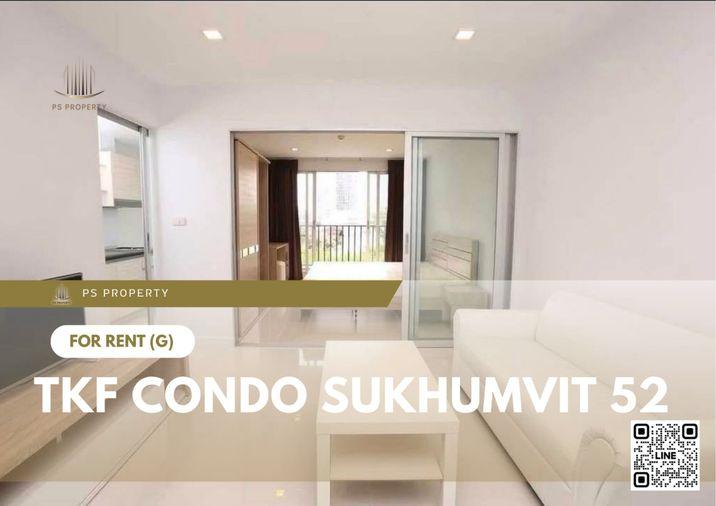 รูป ให้เช่า ✨ TKF Condo Sukhumvit 52 ✨ เฟอร์นิเจอร์ และ เครื่องใช้ไฟฟ้าครบ ใกล้ BTS อ่อนนุช - รูปที่ 1/7