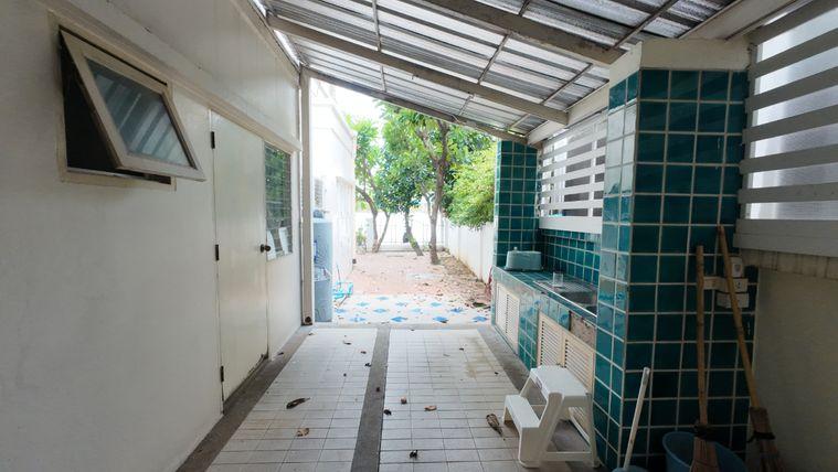 รูป บ้านเดี่ยว บ้านสวนพุทธมณฑล สาย1 หลังมุม เฟอร์จัดเต็ม พร้อมอยู่ - รูปที่ 7/34
