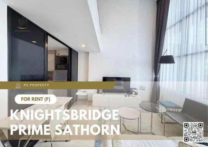 รูป ให้เช่า 🔥 Knightsbridge Prime Sathorn 🔥 เฟอร์นิเจอร์ และ เครื่องใช้ไฟฟ้าครบ ใกล้ BTS ช่องนนทรี - รูปที่ 1/6