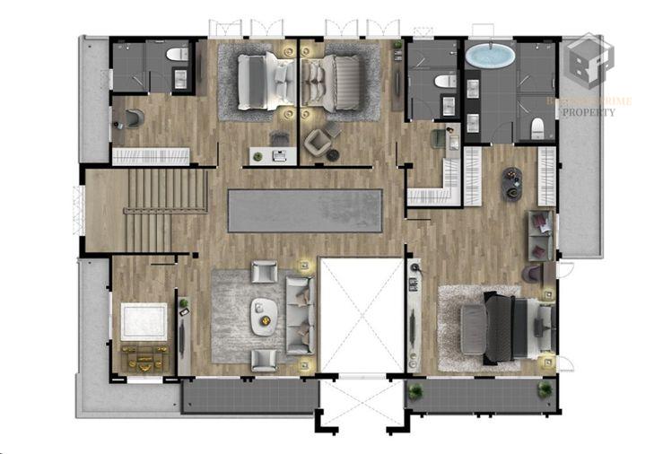 รูป The City Pinklao – Prannok | Spacious luxury home, perfect for family living - รูปที่ 3/3