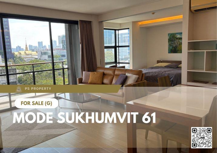 รูป ขายด่วน 📍 MODE Sukhumvit 61 📍 เฟอร์นิเจอร์ครบ วิวเมือง เดินทางสะดวกใกล้ BTS เอกมัย - รูปที่ 1/9
