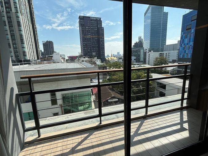 รูป ขายด่วน 📍 MODE Sukhumvit 61 📍 เฟอร์นิเจอร์ครบ วิวเมือง เดินทางสะดวกใกล้ BTS เอกมัย - รูปที่ 8/9