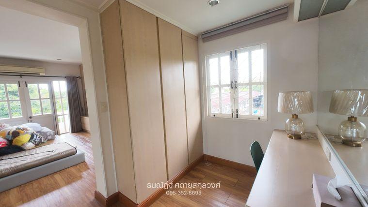 picture Baan Suan Phutthamonthon Sai 1, detached corner unit, fully furnished, ready to move in. - 32/34