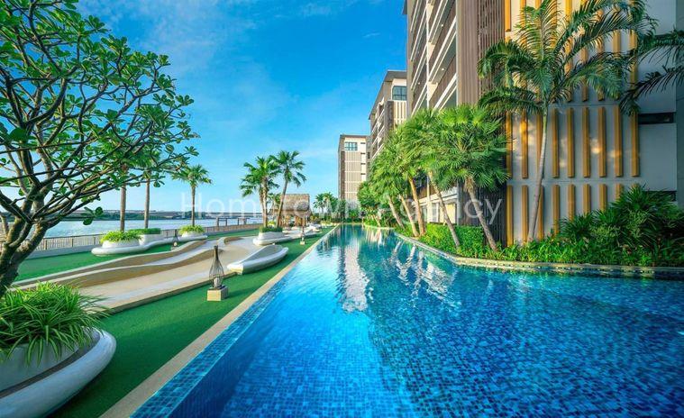picture For Sales, 2 beds Metro Luxe Riverfront Rattanathibet. never been occupied. - 1/37