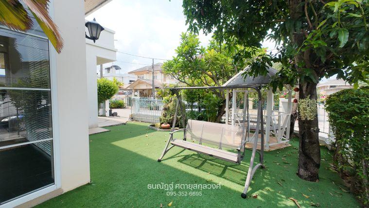 รูป บ้านเดี่ยว บ้านสวนพุทธมณฑล สาย1 หลังมุม เฟอร์จัดเต็ม พร้อมอยู่ - รูปที่ 6/34