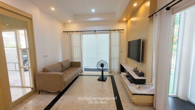 รูป บ้านเดี่ยว บ้านสวนพุทธมณฑล สาย1 หลังมุม เฟอร์จัดเต็ม พร้อมอยู่ - รูปที่ 15/34