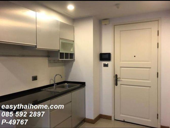 รูป P-49767 — ให้เช่าคอนโด Supalai Wellington รัชดา-พระราม 9 ใกล้ MRT ศูนย์วัฒนธรรมฯ ชั้น 15 ห้อง 1 นอน 1 น้ำ เฟอร์ครบ 085-592-2897 Line: @easythaihome - รูปที่ 3/6