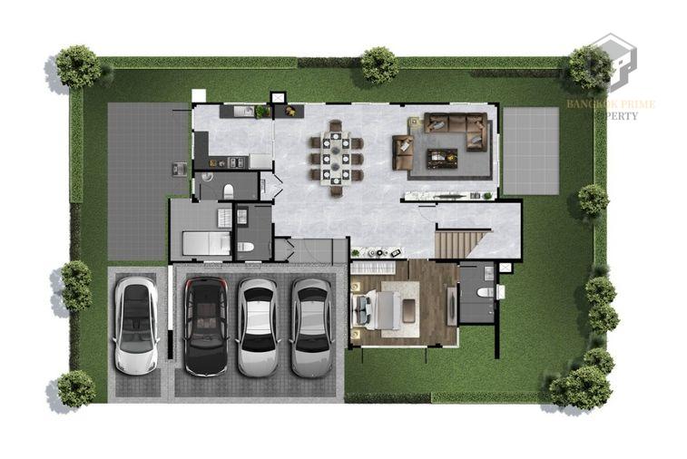 รูป The City Thawi Watthana | Large land size, perfect for family living - รูปที่ 2/3