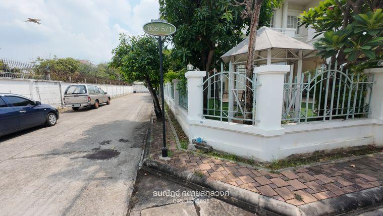 รูป บ้านเดี่ยว บ้านสวนพุทธมณฑล สาย1 หลังมุม เฟอร์จัดเต็ม พร้อมอยู่ - รูปที่ 4/34