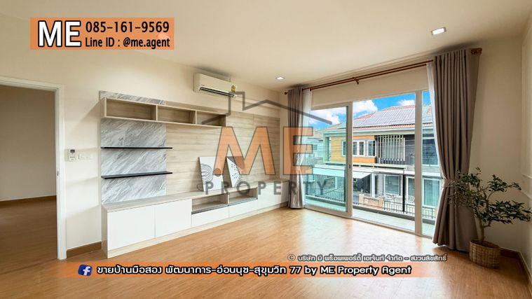 รูป ขาย บ้านเดี่ยว โกลเด้น วิลเลจ อ่อนนุช-พัฒนาการ หลังมุม รีโนเวทใหม่ทั้งหลัง อยู่ต้นโครงการ ถูกสุดในโครงการ ใกล้ BTS ศรีนุช โทร 085-161-9569 (BL17-54) - รูปที่ 7/20