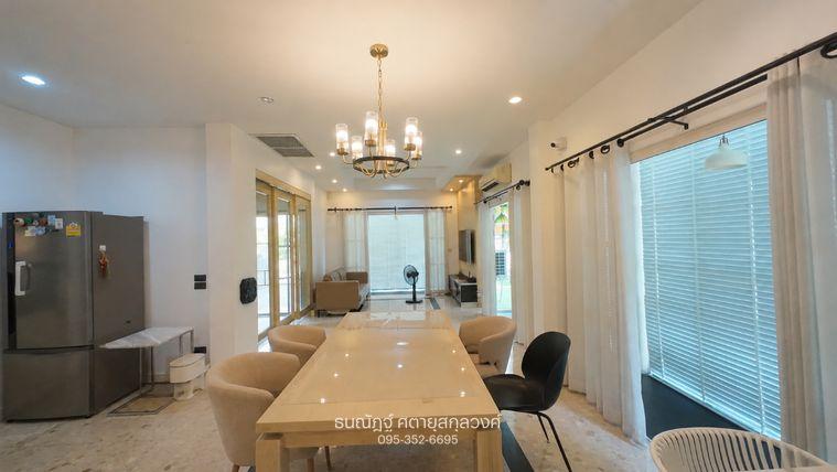 รูป บ้านเดี่ยว บ้านสวนพุทธมณฑล สาย1 หลังมุม เฟอร์จัดเต็ม พร้อมอยู่ - รูปที่ 17/34