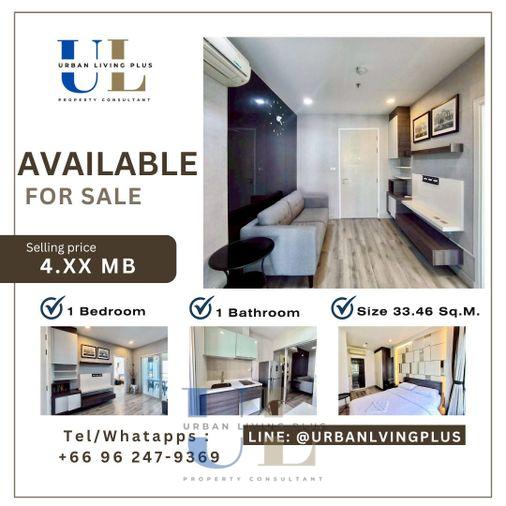 รูป ( UL2605051 ) ✨Tel/Line 096-2479369✨ สำหรับขาย !! เซ็นทริค สาทร-เซนต์หลุยส์ 1 ห้องนอน 1 ห้องน้ำ ขนาด 33.46 ตร.ม. ห้องสวย สภาพดี✨✨ - รูปที่ 1/7