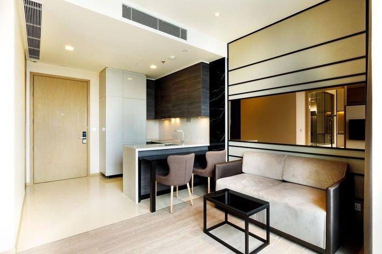รูป ห้องว่าง* ✅ ✅ ให้เช่า - The ESSE Asoke , Super Luxury 1 ห้องนอน พร้อมเข้าอยู่ ติดต่อไลน์ @bktasset โทร 095-325-8928 - รูปที่ 10/18