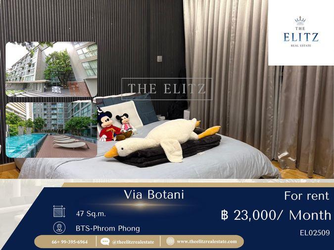 รูป ✨สัมผัสสุนทรียภาพแห่งการอยู่อาศัย ที่ Via Botani คอนโดที่สบายที่สุดใจกลางสุขุมวิท - รูปที่ 1/15