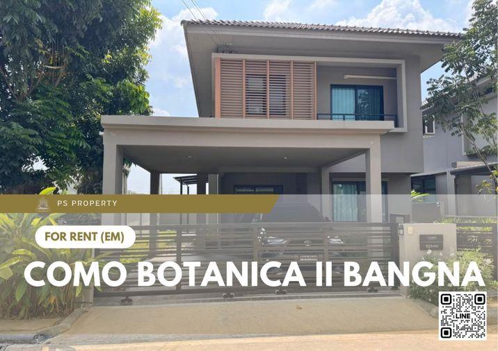 picture Detached house for rent 🔥 COMO BOTANICA II Bangna 🔥 3 bedrooms, 3 bathrooms, near Mega Bangna - 1/25