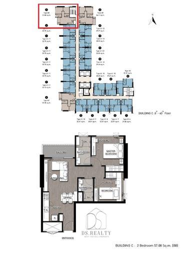 รูป 🏙️ สัมผัสชีวิตเหนือระดับ! คอนโด The Saint Residences พร้อมเฟอร์นิเจอร์ครบ (DSL1822) - รูปที่ 12/14