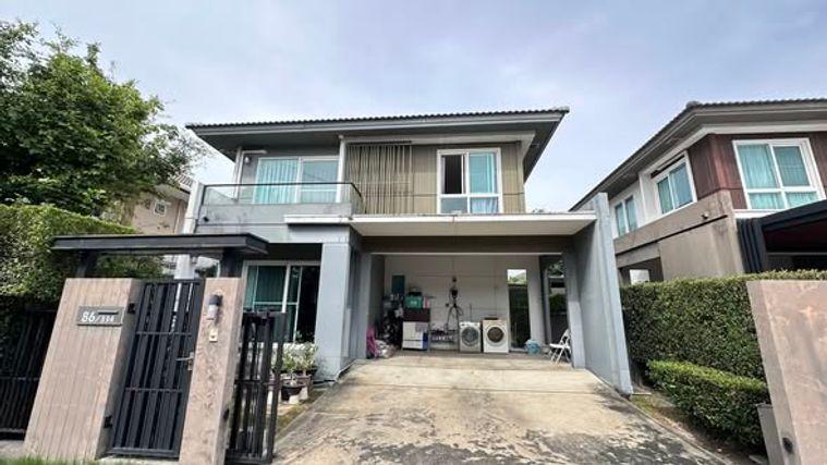รูป 🔥ขาย บ้านเดี่ยว มัณฑนา อ่อนนุช-วงแหวน 4 Mantana Onnut-Wongwaen 4 ใกล้เมกาบางนา และสุวรรณภูมิ - รูปที่ 1/7