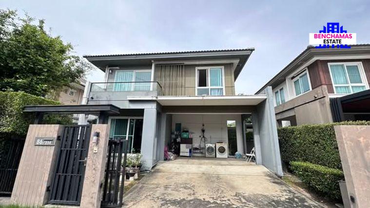 รูป 🔥ขาย บ้านเดี่ยว มัณฑนา อ่อนนุช-วงแหวน 4 Mantana Onnut-Wongwaen 4 ใกล้เมกาบางนา และสุวรรณภูมิ - รูปที่ 1/7