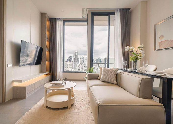 รูป ห้องว่าง* ✅ ✅ ให้เช่า - The ESSE Asoke , Super Luxury 1 ห้องนอน พร้อมเข้าอยู่ ติดต่อไลน์ @bktasset โทร 095-325-8928 - รูปที่ 3/10