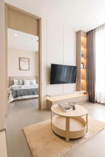 รูป ห้องว่าง* ✅ ✅ ให้เช่า - The ESSE Asoke , Super Luxury 1 ห้องนอน พร้อมเข้าอยู่ ติดต่อไลน์ @bktasset โทร 095-325-8928 - รูปที่ 1/10