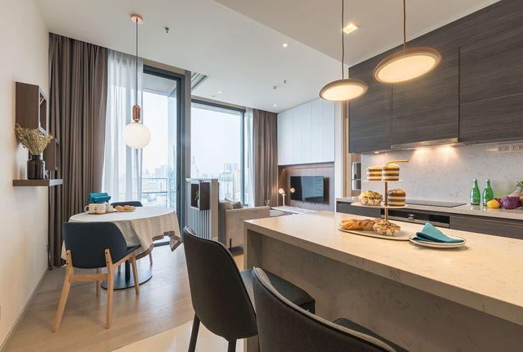 picture For Rent - The ESSE Asoke , Super Luxury 2 bedrooms 2 bathrooms - 3/8