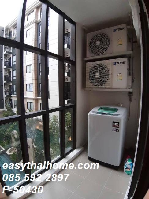 รูป P-50430 — ให้เช่าคอนโด ใกล้ MRT ศูนย์ฯ สิริกิติ์ - เดอะ เนสท์ สุขุมวิท 22 ชั้น 4 วิวสระว่ายน้ำสวย ห้อง 1 นอน แต่งครบพร้อมเครื่องซักผ้า  - รูปที่ 3/13