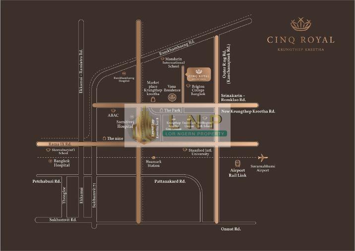 รูป 🏠 ให้เช่าบ้าน : CINQ ROYAL Krungthep Kreetha (แซงค์ รอยัล กรุงเทพกรีฑา) รหัสทรัพย์ | 📌LNP-H1014 - รูปที่ 30/30