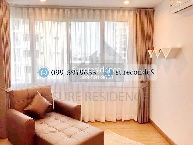 รูป 8041♛ให้เช่าคอนโด 2 ห้องนอน♙ศุภาลัย เวลลิงตัน 1♜ใกล้ MRTห้วยขวาง∞099-5919653,065-9423251🜲Line@sureresidence - รูปที่ 3/14