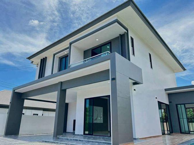 รูป ขายบ้านเดี่ยว 2 ชั้น หลังใหญ่ โซนโป่งบน ใกล้อ่างเก็บน้ำมาบประชัน - รูปที่ 1/15