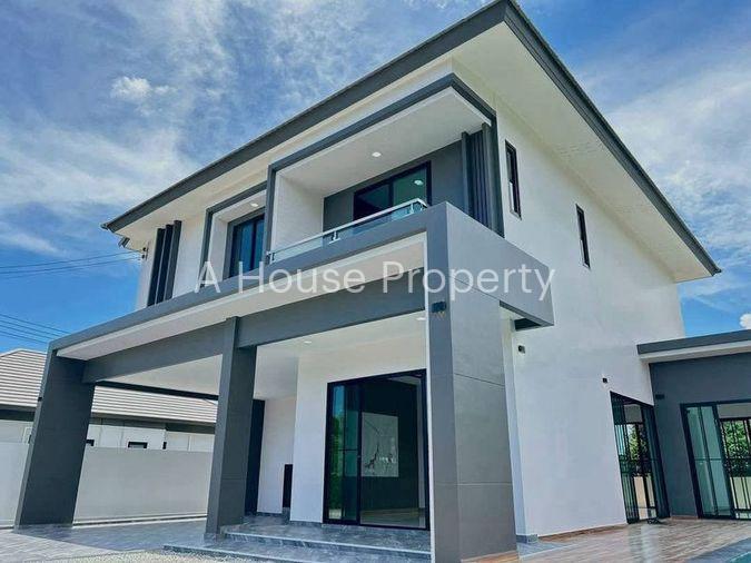 รูป ขายบ้านเดี่ยว 2 ชั้น หลังใหญ่ โซนโป่งบน ใกล้อ่างเก็บน้ำมาบประชัน - รูปที่ 1/15