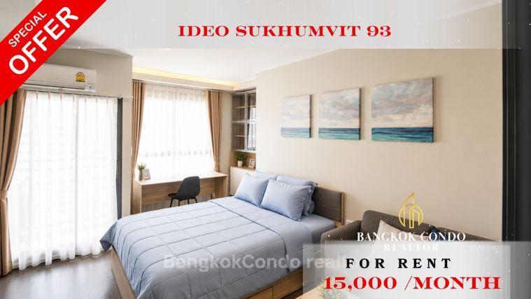 รูป 🍀🍀 Prime condo location 🚆ให้เช่า📌 ไอดีโอ สุขุมวิท 93 (Line:@rent2022)BTS บางจาก ✨พร้อมเข้าอยู่ ✨ A11123 - รูปที่ 1/11