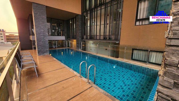 รูป ‼️ขายด่วน ขายขาดทุน‼️✅ เอชทู เมทัล คอนโดมิเนียม H2 Metal Condominium ใกล้รถไฟฟ้าสายสีชมพู - รูปที่ 9/9