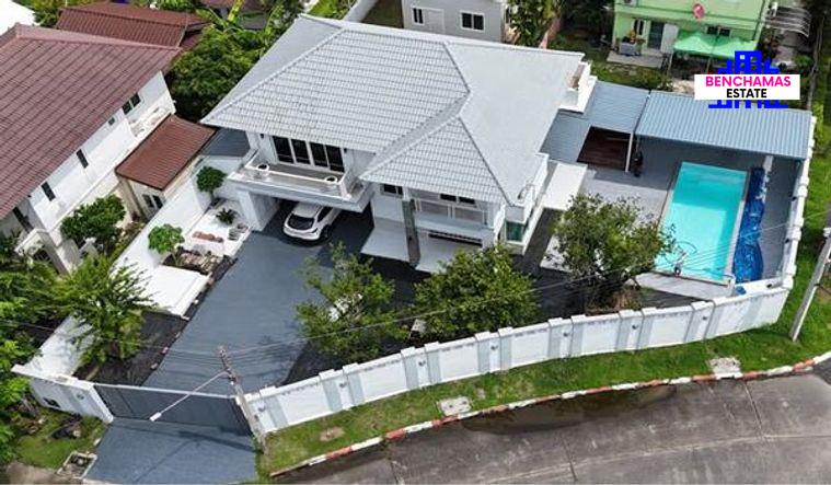รูป 🔥ขาย บ้านเดี่ยวหรู ราคาดี!!! ✅ เสนาแกรนด์โฮม หลักหก ปทุมธานี Sena Grandhome Lakhok Pathum Thani ใกล้มหาวิทยาลัยรังสิต - รูปที่ 1/4