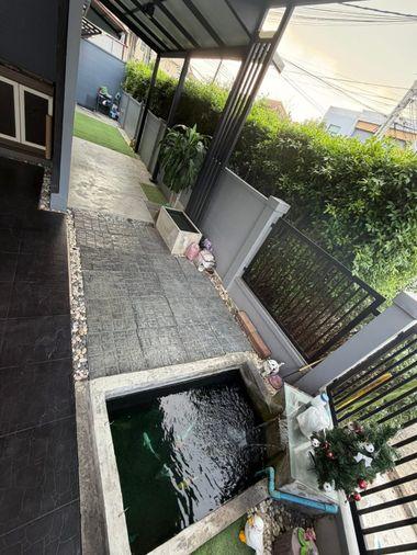 รูป 🔥 ขาย บ้านแฝดหลังมุม หมู่บ้านภัทราวรรณ โครงการใหม่ หน้าบ้านไม่ชนใคร ทำเลราชพฤกษ์-บางบัวทอง - รูปที่ 2/18