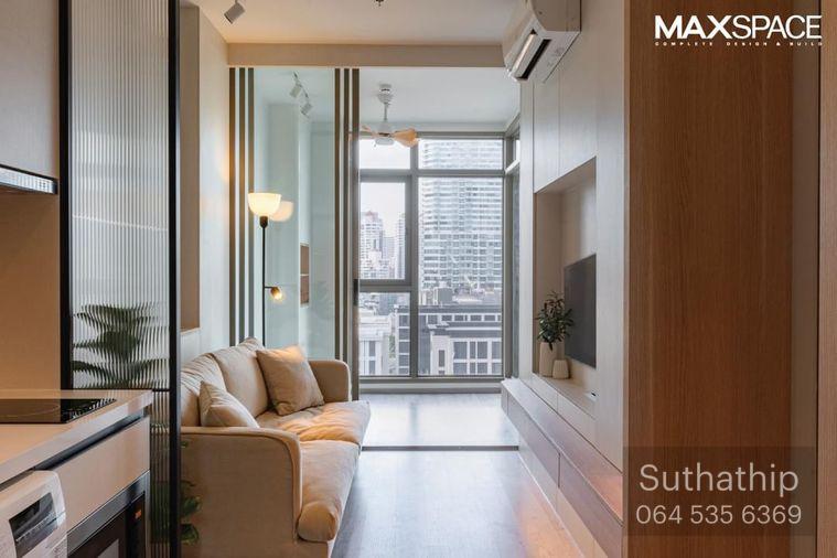 picture Condo for rent Rhythm Ekkamai Estate, 1 bedroom + study near BTS Ekkamai (Rt-01) - 1/17