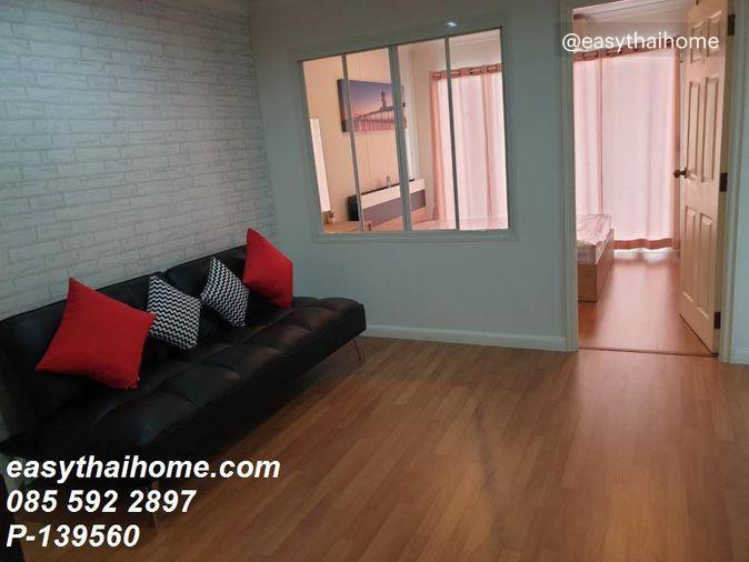 รูป P-139560 — ราคาถูกมาก! ขายคอนโดวิวแม่น้ำ 40 ตร.ม. - Lumpini Place Narathiwas-Chaopraya ราคา 3.15 ล้านบาท โทร 085-592-2897 Line: @easythaihome - รูปที่ 8/16